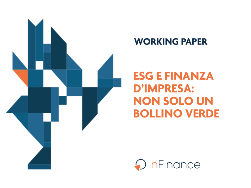 ESG e finanza d’impresa: non solo un bollino verde
